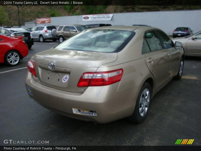 Desert Sand Metallic / Bisque 2009 Toyota Camry LE