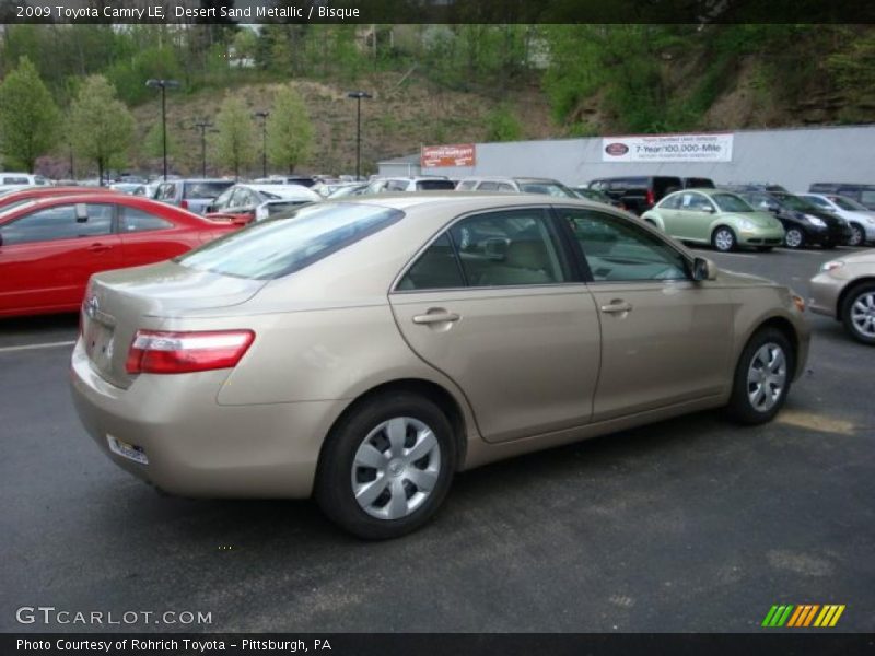 Desert Sand Metallic / Bisque 2009 Toyota Camry LE