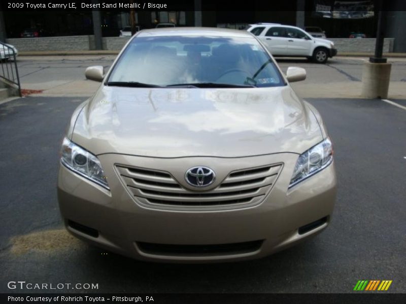 Desert Sand Metallic / Bisque 2009 Toyota Camry LE