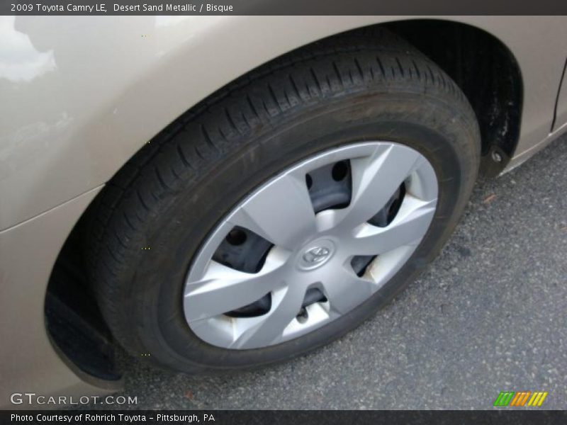 Desert Sand Metallic / Bisque 2009 Toyota Camry LE