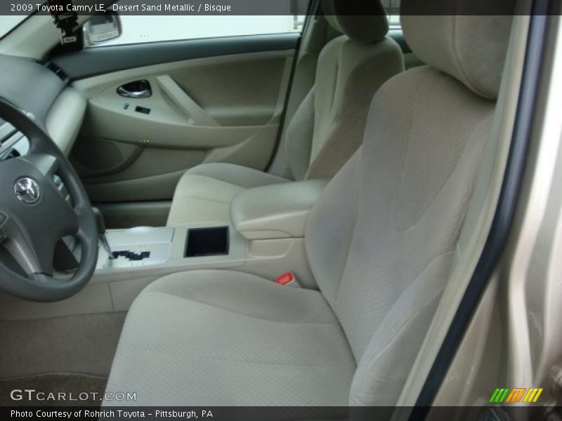 Desert Sand Metallic / Bisque 2009 Toyota Camry LE