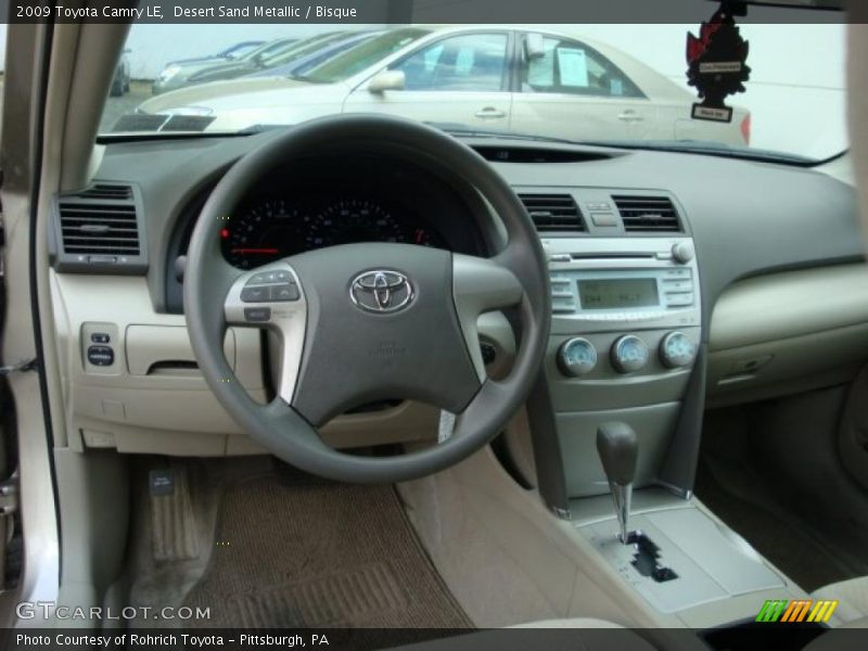 Desert Sand Metallic / Bisque 2009 Toyota Camry LE