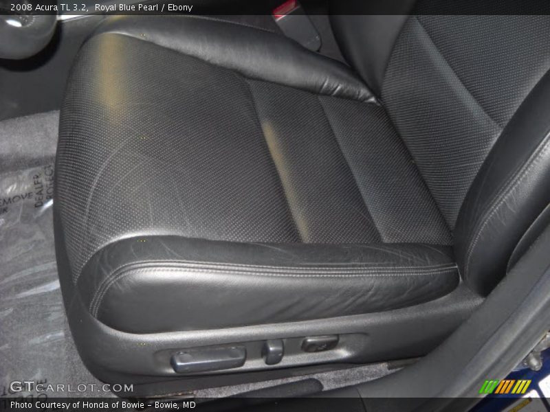 Royal Blue Pearl / Ebony 2008 Acura TL 3.2