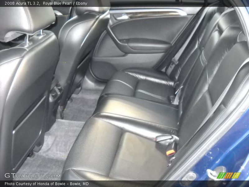 Royal Blue Pearl / Ebony 2008 Acura TL 3.2