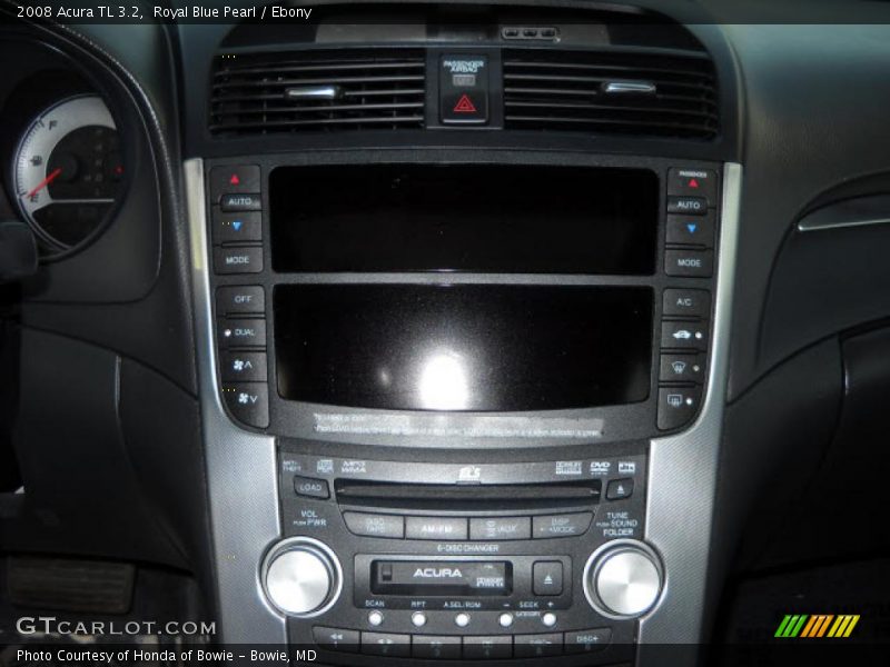 Royal Blue Pearl / Ebony 2008 Acura TL 3.2
