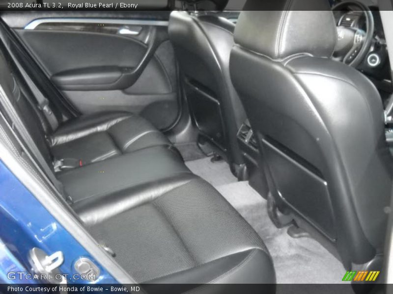 Royal Blue Pearl / Ebony 2008 Acura TL 3.2