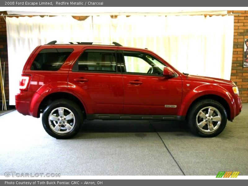 Redfire Metallic / Charcoal 2008 Ford Escape Limited