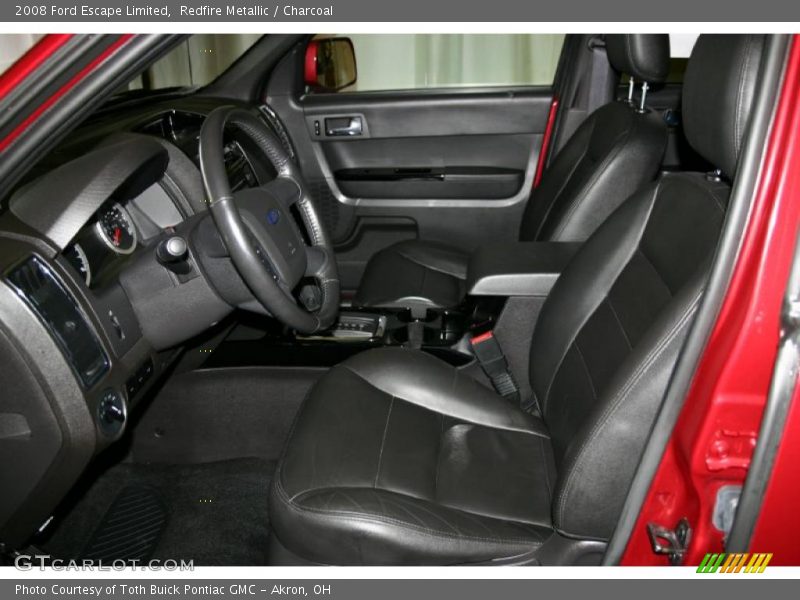 Redfire Metallic / Charcoal 2008 Ford Escape Limited