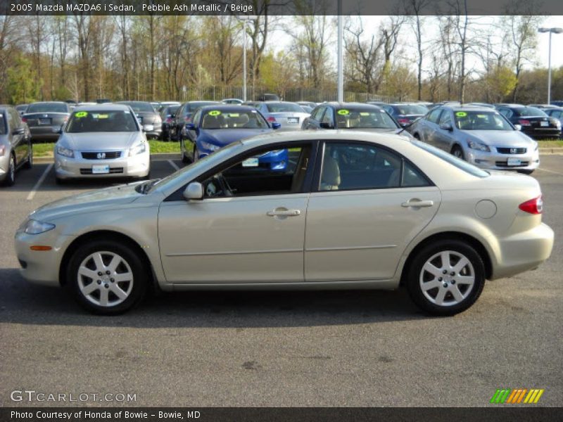 Pebble Ash Metallic / Beige 2005 Mazda MAZDA6 i Sedan