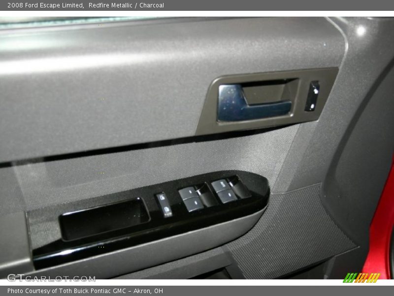 Redfire Metallic / Charcoal 2008 Ford Escape Limited