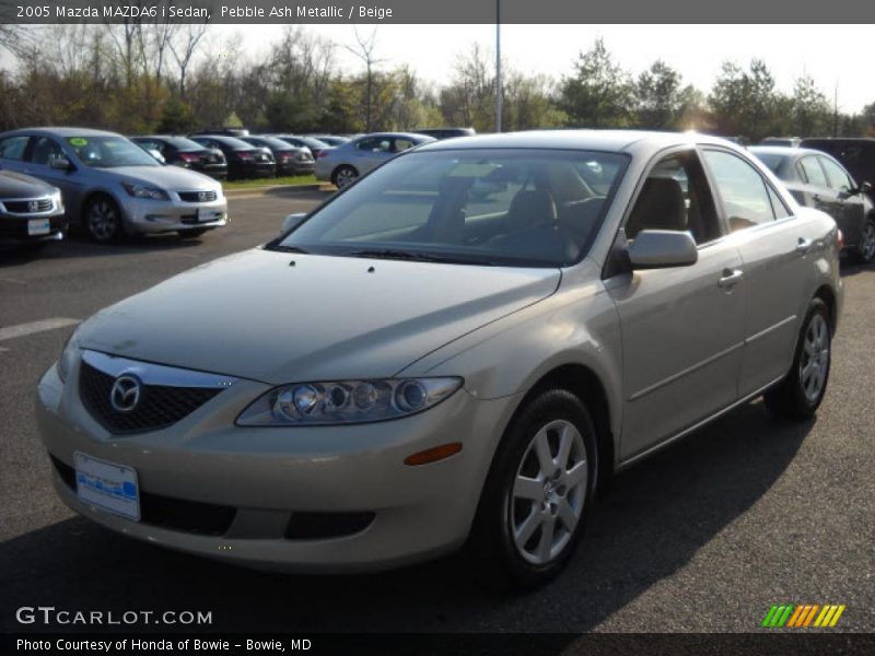 Pebble Ash Metallic / Beige 2005 Mazda MAZDA6 i Sedan