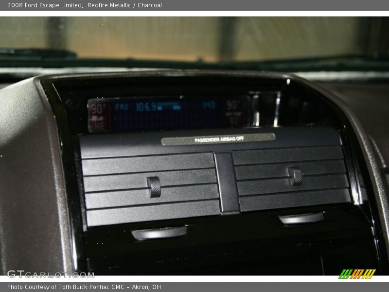 Redfire Metallic / Charcoal 2008 Ford Escape Limited