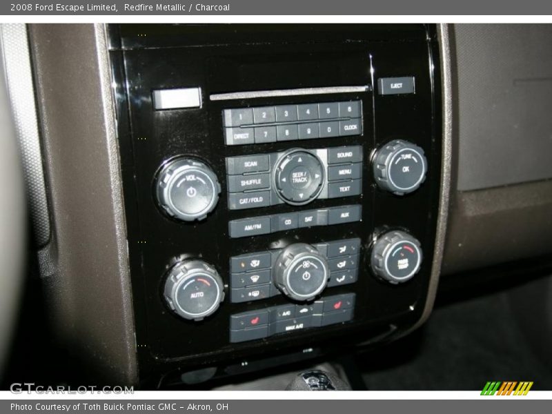 Redfire Metallic / Charcoal 2008 Ford Escape Limited
