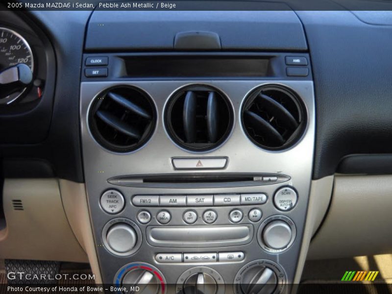Pebble Ash Metallic / Beige 2005 Mazda MAZDA6 i Sedan