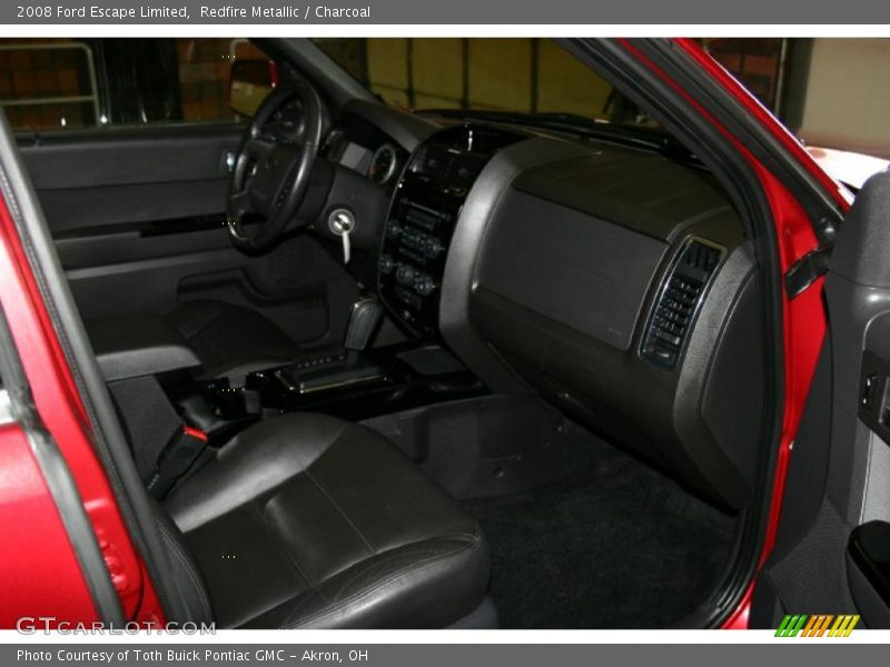 Redfire Metallic / Charcoal 2008 Ford Escape Limited