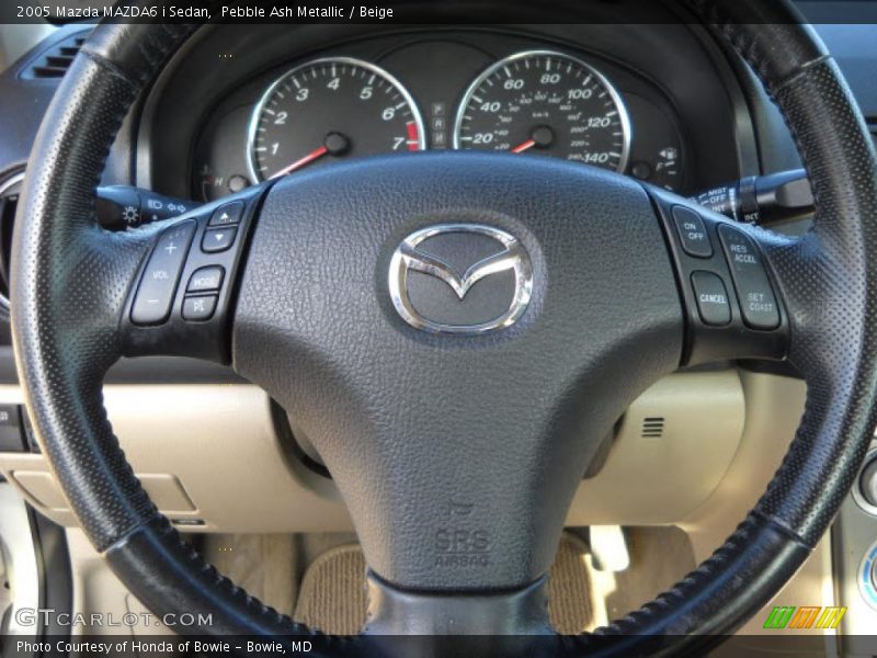 Pebble Ash Metallic / Beige 2005 Mazda MAZDA6 i Sedan