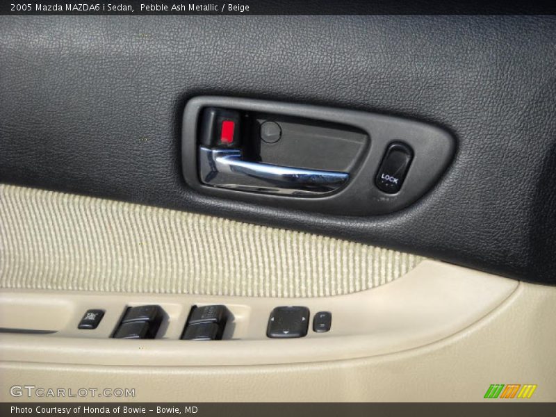 Pebble Ash Metallic / Beige 2005 Mazda MAZDA6 i Sedan