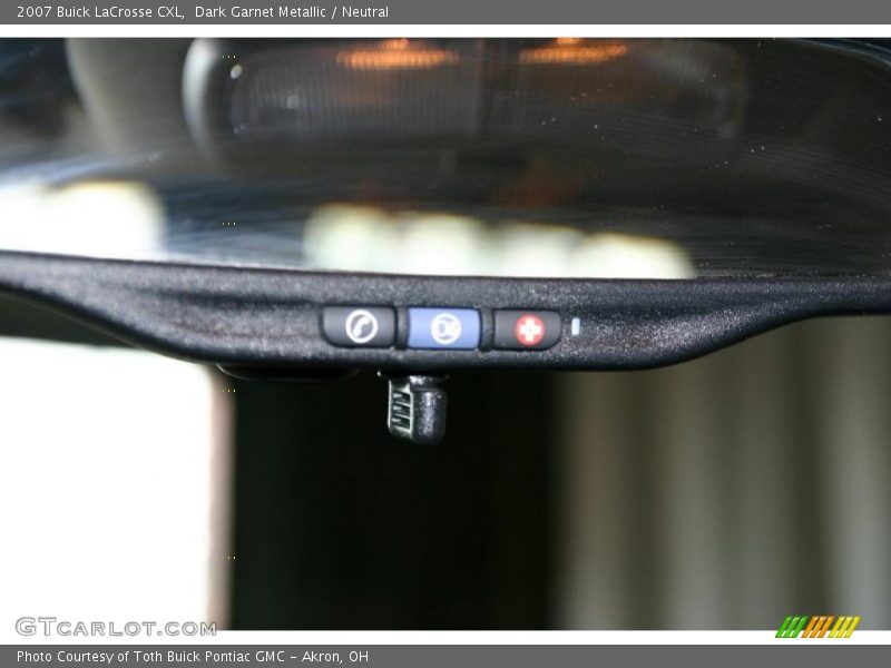 Dark Garnet Metallic / Neutral 2007 Buick LaCrosse CXL