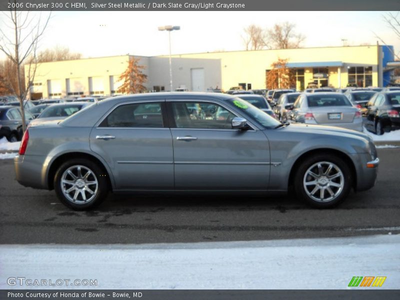 Silver Steel Metallic / Dark Slate Gray/Light Graystone 2006 Chrysler 300 C HEMI