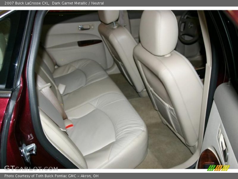 Dark Garnet Metallic / Neutral 2007 Buick LaCrosse CXL