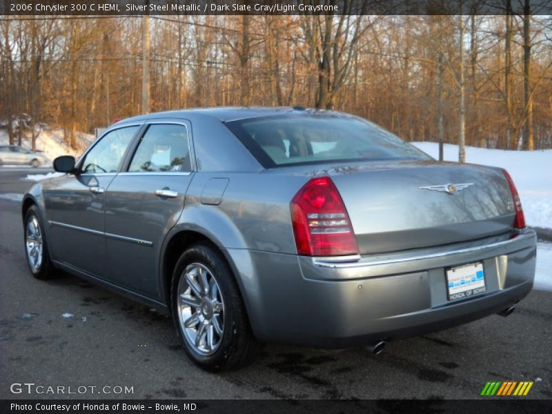 Silver Steel Metallic / Dark Slate Gray/Light Graystone 2006 Chrysler 300 C HEMI