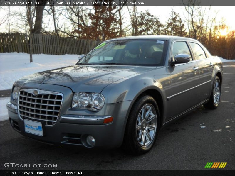 Silver Steel Metallic / Dark Slate Gray/Light Graystone 2006 Chrysler 300 C HEMI