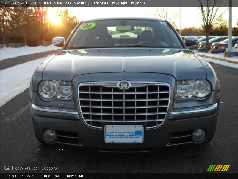 Silver Steel Metallic / Dark Slate Gray/Light Graystone 2006 Chrysler 300 C HEMI