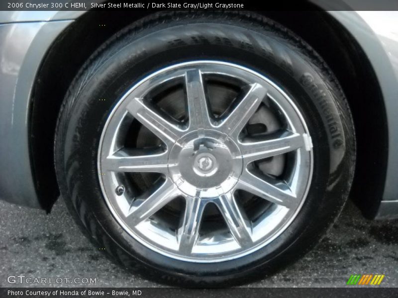 Silver Steel Metallic / Dark Slate Gray/Light Graystone 2006 Chrysler 300 C HEMI
