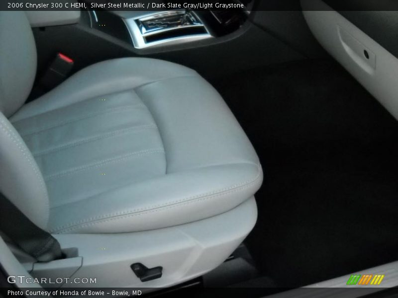 Silver Steel Metallic / Dark Slate Gray/Light Graystone 2006 Chrysler 300 C HEMI