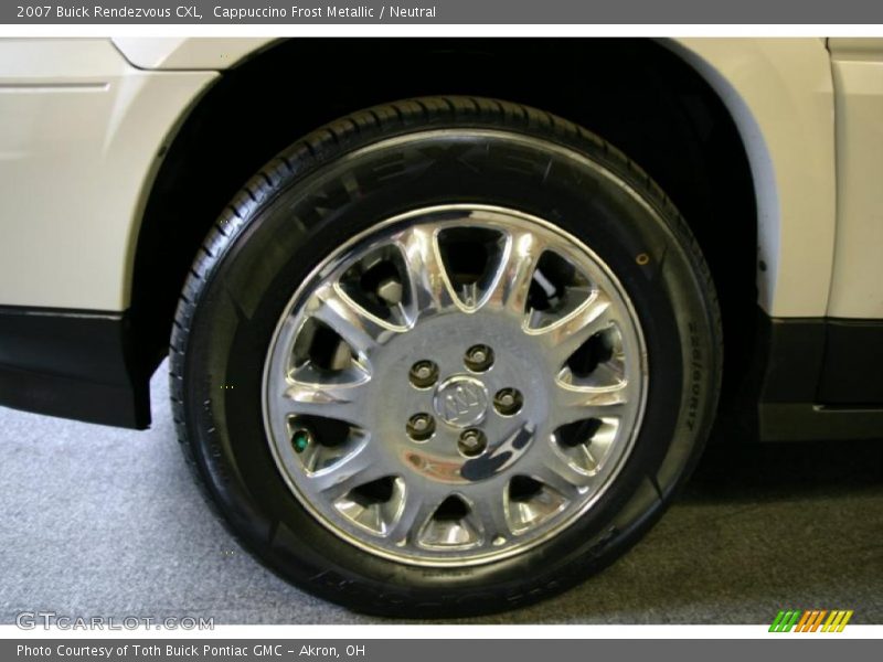 Cappuccino Frost Metallic / Neutral 2007 Buick Rendezvous CXL