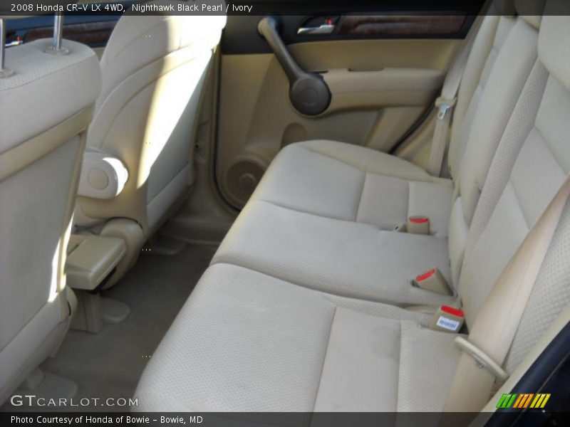 Nighthawk Black Pearl / Ivory 2008 Honda CR-V LX 4WD
