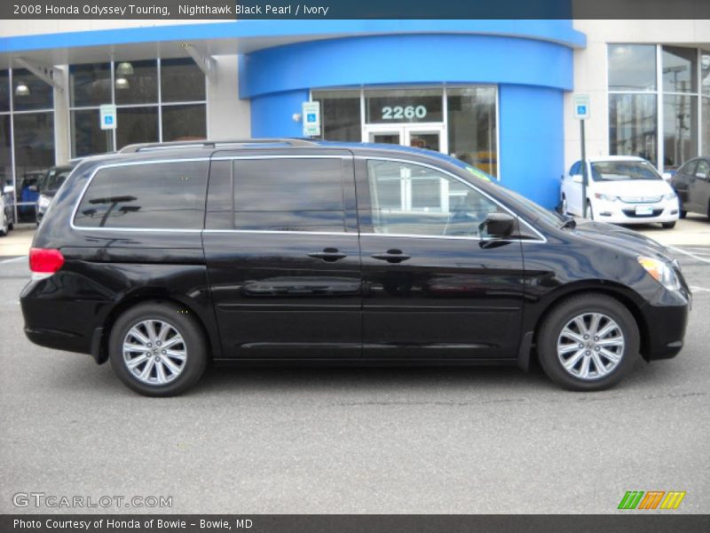 Nighthawk Black Pearl / Ivory 2008 Honda Odyssey Touring