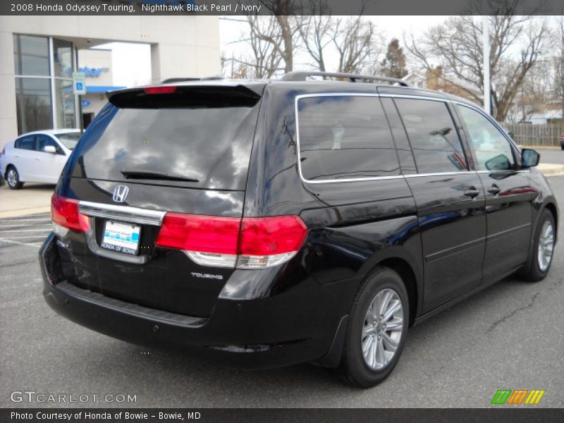 Nighthawk Black Pearl / Ivory 2008 Honda Odyssey Touring
