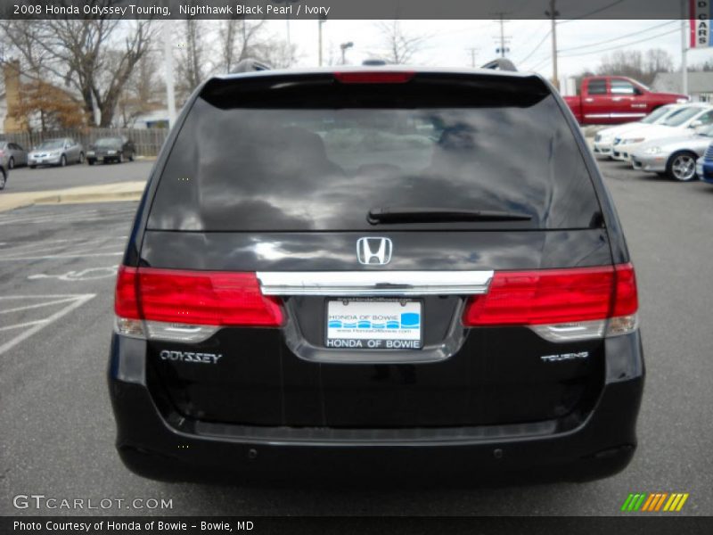 Nighthawk Black Pearl / Ivory 2008 Honda Odyssey Touring