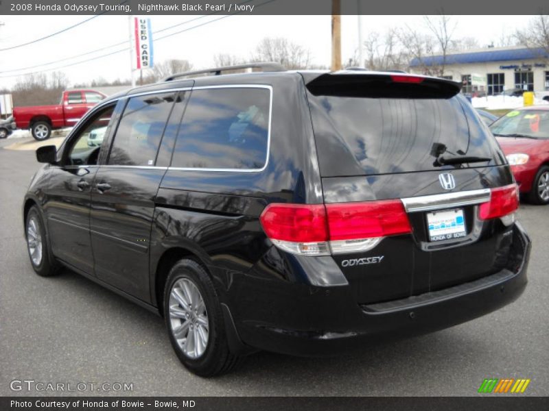 Nighthawk Black Pearl / Ivory 2008 Honda Odyssey Touring