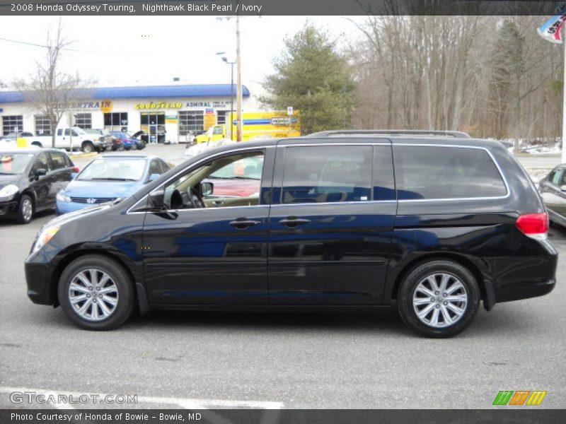 Nighthawk Black Pearl / Ivory 2008 Honda Odyssey Touring