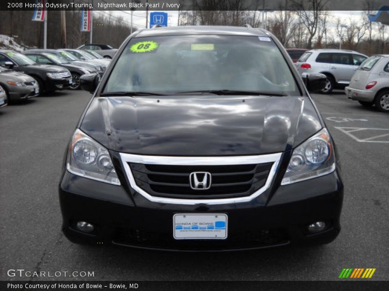 Nighthawk Black Pearl / Ivory 2008 Honda Odyssey Touring