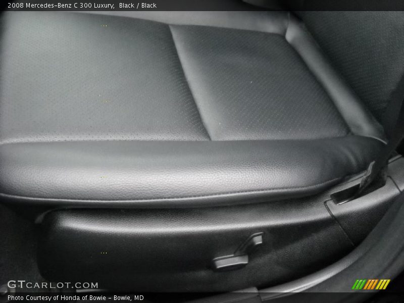 Black / Black 2008 Mercedes-Benz C 300 Luxury