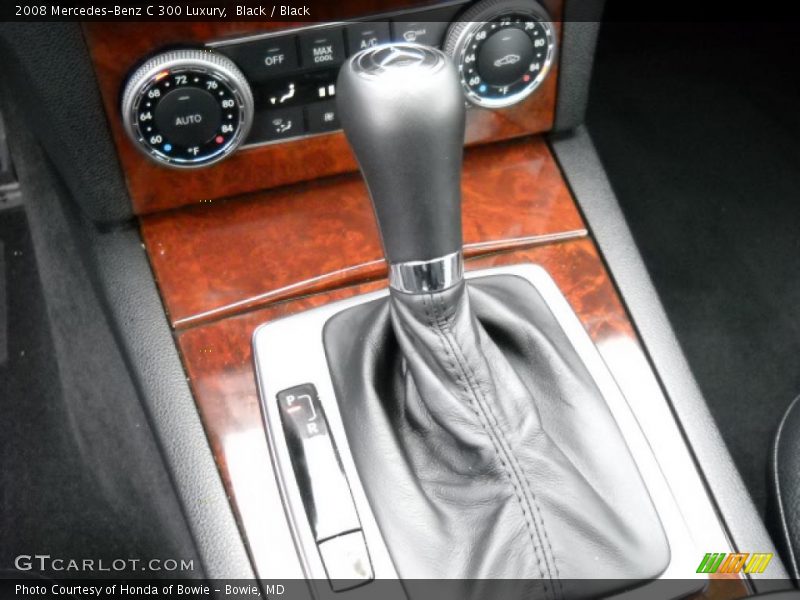 Black / Black 2008 Mercedes-Benz C 300 Luxury