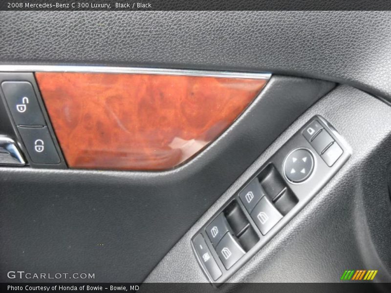 Black / Black 2008 Mercedes-Benz C 300 Luxury
