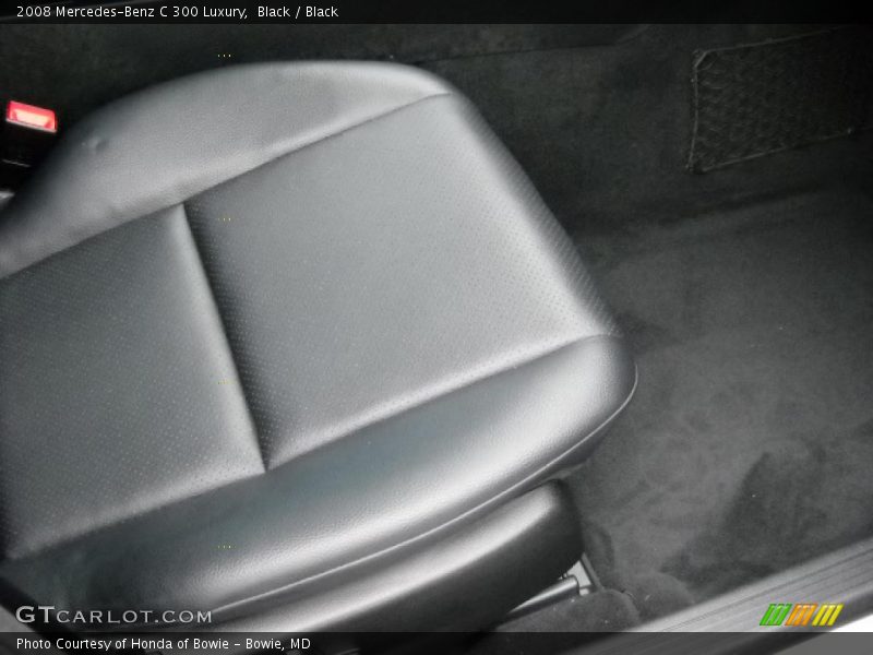 Black / Black 2008 Mercedes-Benz C 300 Luxury