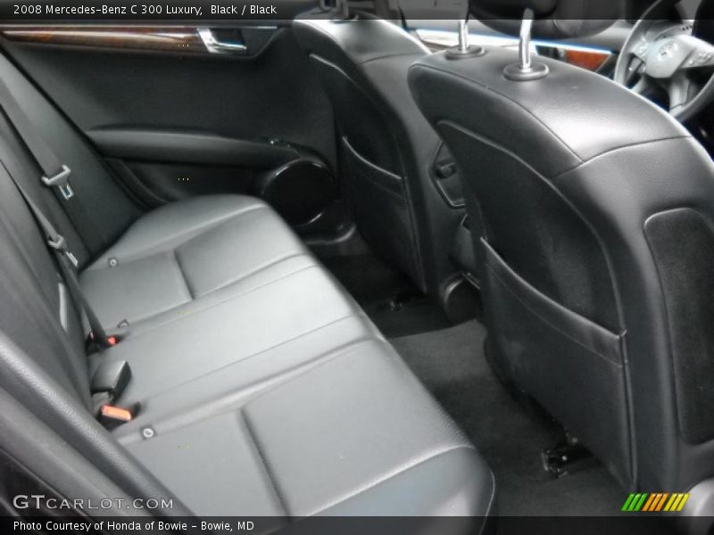 Black / Black 2008 Mercedes-Benz C 300 Luxury