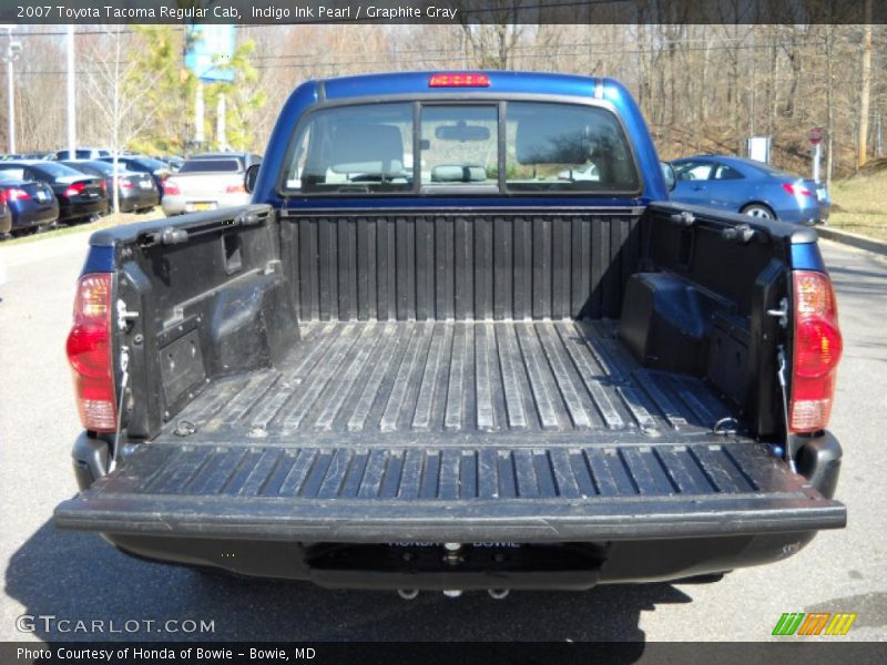 Indigo Ink Pearl / Graphite Gray 2007 Toyota Tacoma Regular Cab