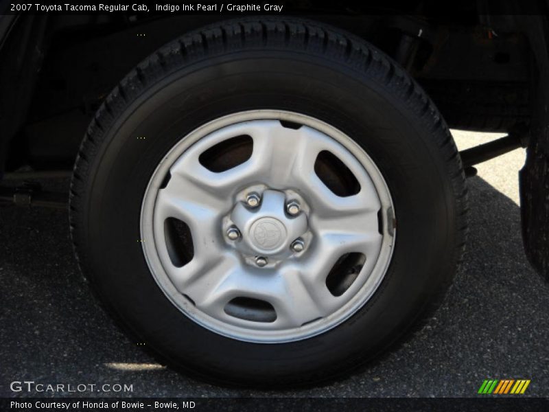 Indigo Ink Pearl / Graphite Gray 2007 Toyota Tacoma Regular Cab