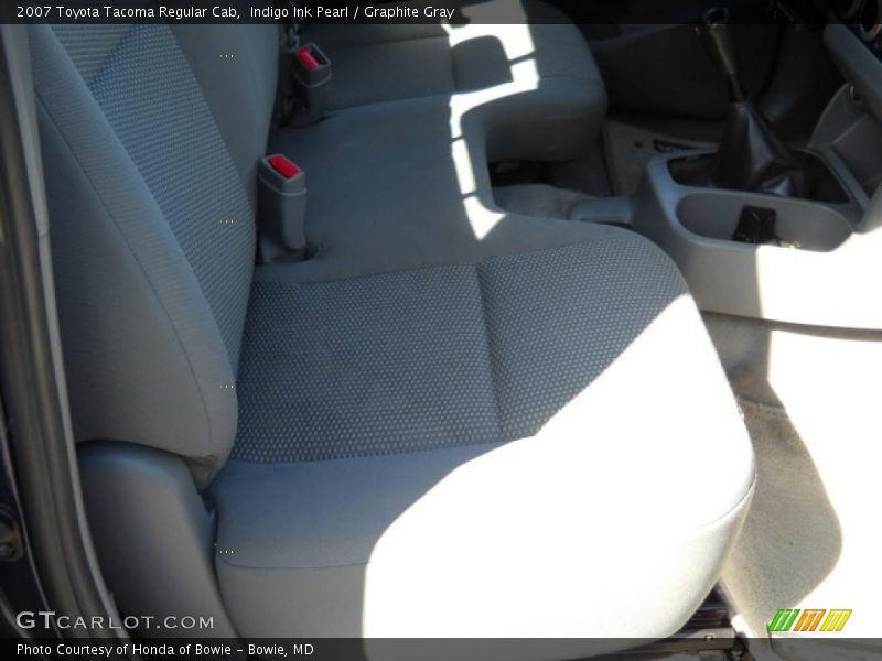 Indigo Ink Pearl / Graphite Gray 2007 Toyota Tacoma Regular Cab
