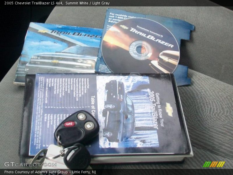 Summit White / Light Gray 2005 Chevrolet TrailBlazer LS 4x4