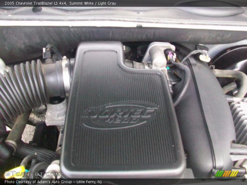 Summit White / Light Gray 2005 Chevrolet TrailBlazer LS 4x4