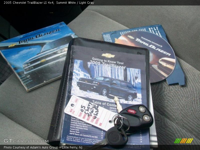 Summit White / Light Gray 2005 Chevrolet TrailBlazer LS 4x4