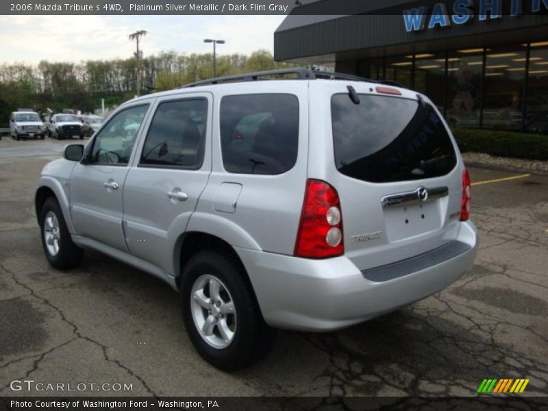Platinum Silver Metallic / Dark Flint Gray 2006 Mazda Tribute s 4WD