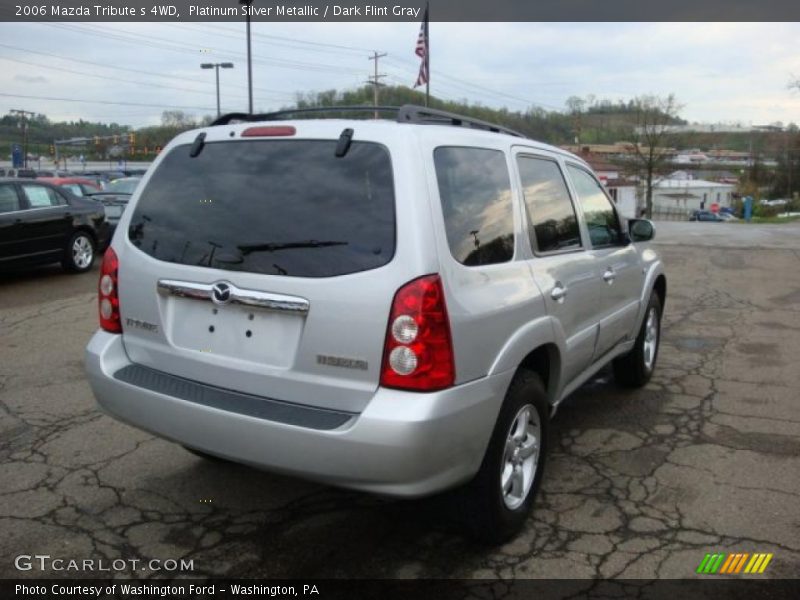 Platinum Silver Metallic / Dark Flint Gray 2006 Mazda Tribute s 4WD